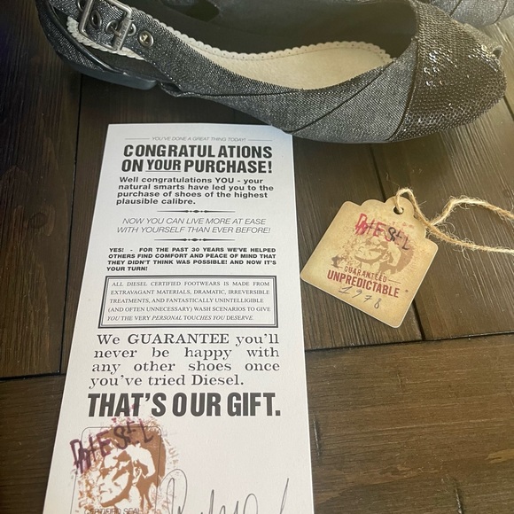 Diesel 1978 Women’s Water Lily Sandals - Picture 11 of 14